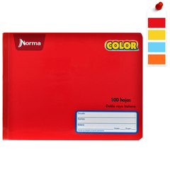 CUADERNO COSIDO F. ITALIANO COLOR 360 DOBLE RAYA