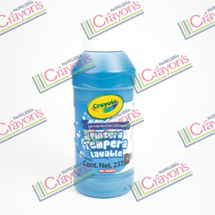 PINTURA CRAYOLA TEMPERA 237ML AZUL TURQUESA