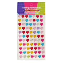 PIEDRAS PASCUA CORAZONES 77PZS