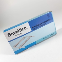 BROCHE ARCHIVO BARRILITO 25PZS