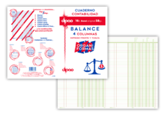 CUAD CONTABILIDAD DIPAO BALANCE 4C 16H