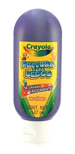 PINTURA DEDOS CRAYOLA VIO