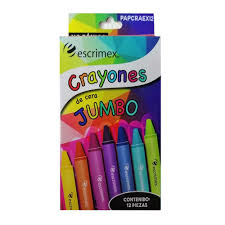 CRAYONES ESCRIMEX JUMBO 12PZS