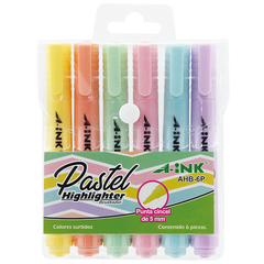 MARCATEXTOS AINK PASTEL 6PXS