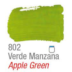 ACRILEX 802 VERDE MANZANA - Papeleria Crayons