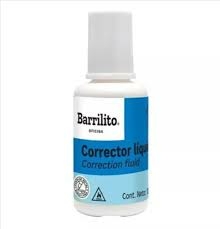 CORRECTOR LIQUIDO BARRILITO 10ML