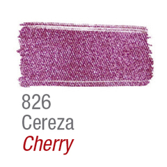 ACRILEX 826 CEREZA METALICO