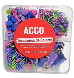 SET ACCESORIOS ACCO 242PZS