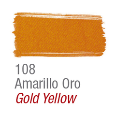 ACRILEX 108 AMARILLO ORO FLUORESCENTE