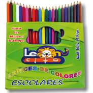 COLORES LEONCITO 24PZS