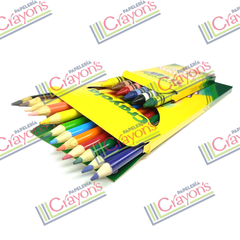 COLORES CRAYOLA 12 PIEZAS + CRAYONES - comprar en línea