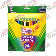 COLORES CRAYOLA 24 PIEZAS