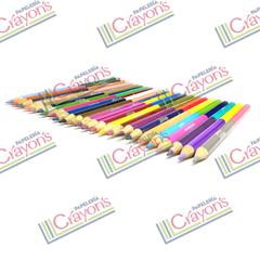 COLORES CRAYOLA BICOLOR 24 PIEZAS - Papeleria Crayons