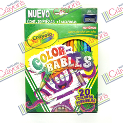 COLORES CRAYOLA BORRABLES 20 PIEZAS