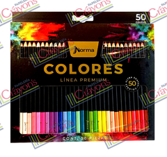 COLORES NORMA PREMIUM 50 PIEZAS