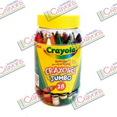 CRAYONES CRAYOLA BOTE 28 PIEZAS