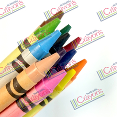 CRAYONES CRAYOLA DELGADOS 12 PIEZAS - Papeleria Crayons