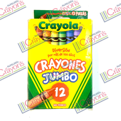 CRAYONES CRAYOLA JUMBO 12 PIEZAS