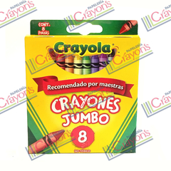 CRAYONES CRAYOLA JUMBO 8 PIEZAS