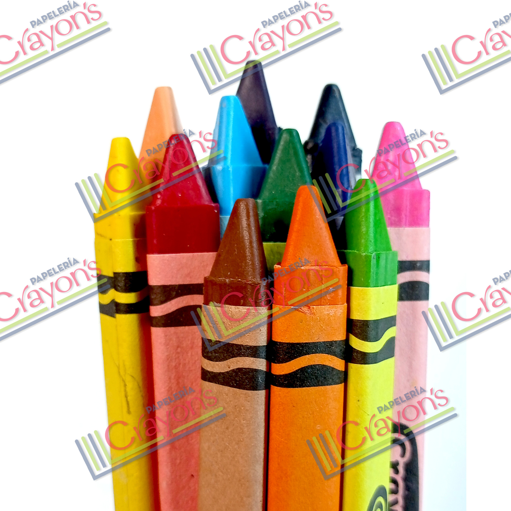 La Casa del Artesano-Crayolas crayones Jumbo Jumbo DL *12 colores