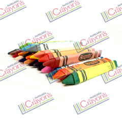 CRAYONES CRAYOLA JUMBO TRIANGULAR 24 PIEZAS - Papeleria Crayons