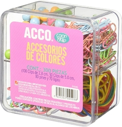 SET ACCESORIOS ACCO 300PZS