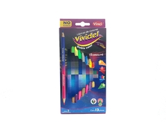 COLORES VIVIDEL BIC 12+1PZS