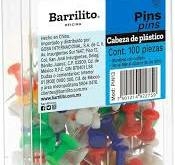 PINES BARRILITO 100PZS