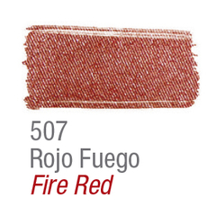 ACRILEX 507 ROJO FUEGO METALICO