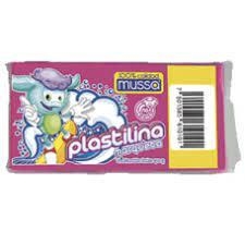 PLASTILINA MUSSA 170GR ROS