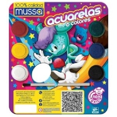 ACUARELA MUSSA 6PZS