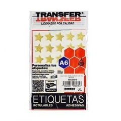 ETIQUETA TRANSFER ES019 ORO