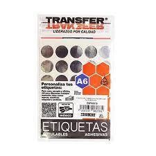 ETIQUETA TRANSFER ES019 PLT