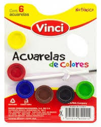 ACUARELA VINCI 6CLRS en internet