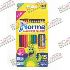 COLORES NORMA 13+2 PIEZAS