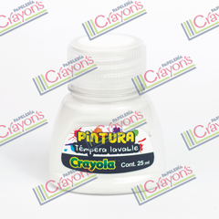 PINTURA CRAYOLA BLANCA