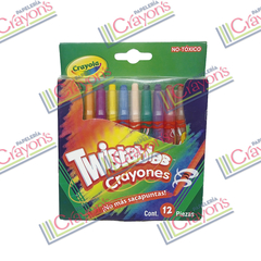 CRAYONES CRAYOLA TWISTABLES MINI 12 PIEZAS