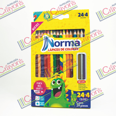 COLORES NORMA 24+4 PIEZAS