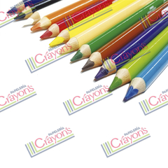 COLORES NORMA GIGANTES 12 PIEZAS - Papeleria Crayons