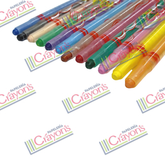 CRAYONES CRAYOLA TWISTABLES 12 PIEZAS - Papeleria Crayons