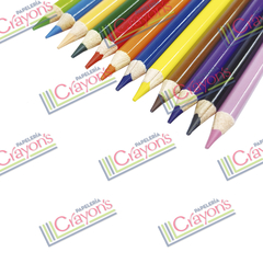 COLORES MAE LARGOS 12 PIEZAS - Papeleria Crayons