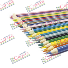 COLORES MAE LARGOS 24 PIEZAS - Papeleria Crayons