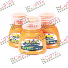 PINTURA CRAYOLA NARANJA - Papeleria Crayons