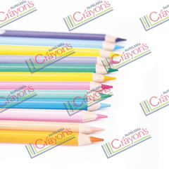 COLORES MAE PASTEL 12 PIEZAS - Papeleria Crayons