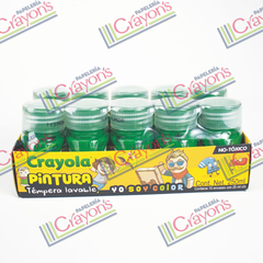 PINTURA CRAYOLA VERDE - tienda en línea