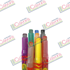 Imagen de CRAYONES CRAYOLA TWISTABLES MINI 8 PIEZAS