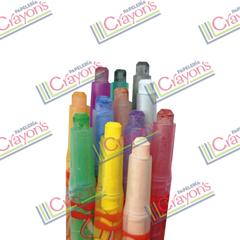 Imagen de CRAYONES CRAYOLA TWISTABLES MINI 12 PIEZAS