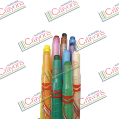 Imagen de CRAYONES CRAYOLA TWISTABLES 12 PIEZAS