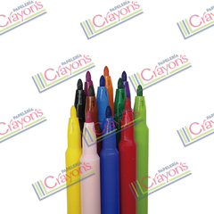 PLUMONES CRAYOLA WONDER MAKERS 12PIEZAS