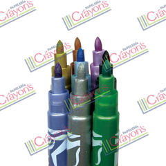 PLUMONES CRAYOLA METALICOS 8 PIEZAS - comprar en línea